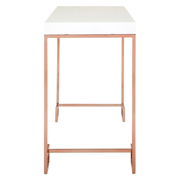 Rose Gold Legs Console Table, Rose Gold Console Table Uk