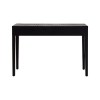Boho Chic Natural Wood and Metal Furniture 2 Drawer Console Table