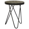Boho Chic Metal Furniture Hair Pin Base Side Table