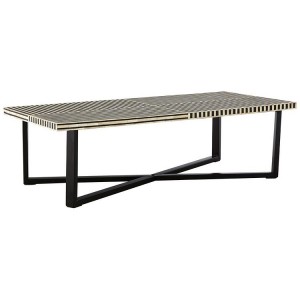 Boho Chic Metal Furniture Rectangular Coffee Table
