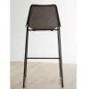 Dalston Vintage Ash Faux Leather and Metal Bar Stool (Pair)