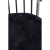 Horizon Silver Metal and Black Velvet Cage Design Occasional Chair