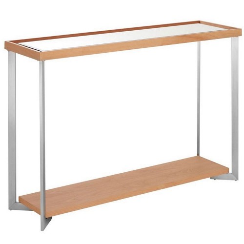 Kensington Townhouse Beechwood and Metal Console Table
