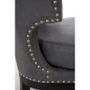Kensington Townhouse Leather Effect and Rubberwood Chair