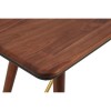 Kenso Walnut Wood Furniture Rectangular Console Table