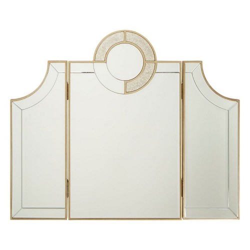 Knightsbridge Mirrored Glass Furniture Dressing Table Mirror