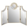 Knightsbridge Mirrored Glass Furniture Dressing Table Mirror