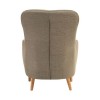 Kolding Mink Fabric and Natural Ash Wood Chair
