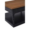 Loire Painted Furniture Black Coffee Table