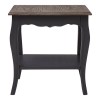 Loire Painted Furniture Dark Grey Single Shelf Console Table