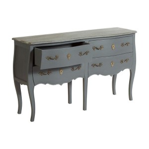 Loire Painted Furniture Double Chest with 4 Drawers