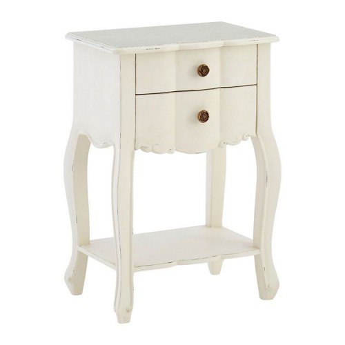 Loire Painted Furniture White Bedside Table