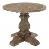 Lovina Reclaimed Pine Wood Furniture Round Small 90cm Dining Table