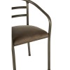 New Foundry Industrial Furniture Armchair With Curved Backrest (Pair)