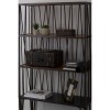 New Foundry Industrial Furniture Fir Wood and Metal 4 Tier Shelf Unit