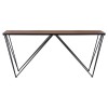 New Foundry Industrial Furniture Fir Wood and Metal Console Table
