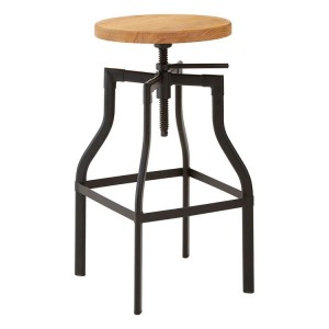 New Foundry Industrial Furniture Height Adjustable Kitchen Bar Stool