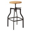 New Foundry Industrial Furniture Height Adjustable Kitchen Bar Stool