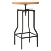 New Foundry Industrial Furniture Height Adjustable Kitchen Bar Table