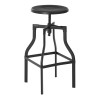New Foundry Industrial Furniture Metal Height Adjustable Bar Stool