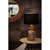 Templar Copper Finish Iron and Mirrored Glass Round Wall Mirror
