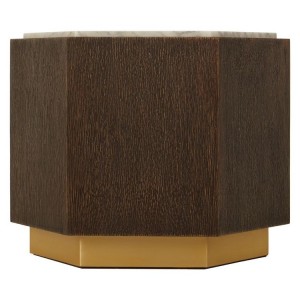 Villi Contemporary Furniture Hexagonal Large Side Table
