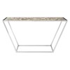 Vita Natural Agate Stone Furniture White Console Table