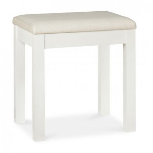 Atlanta White Painted Furniture Dressing Table Stool