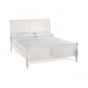 Bentley Designs Chantilly White Furniture Panel Double 4ft6 Bedstead
