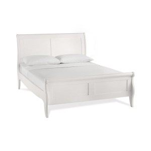 Bentley Designs Chantilly White Furniture Panel Double 4ft6 Bedstead