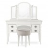Bentley Designs Chantilly White Furniture Gallery Mirror