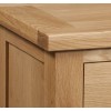 Devonshire Dorset Oak Furniture 2 Drawer Console Table