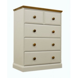 Intone Painted Furniture 2 over 3 Chest of Drawers
