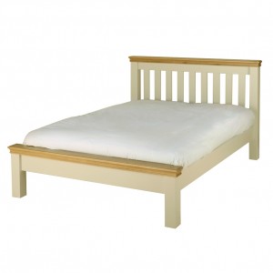 Lundy Painted Oak Furniture 6ft Low End Super King Size Bed
