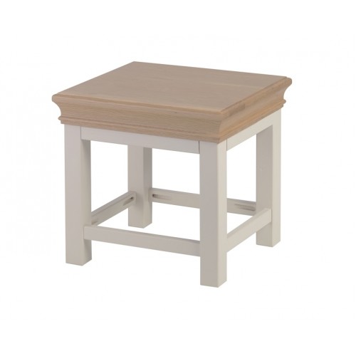 Lundy Painted Oak Furniture Side Table
