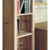 Mobel Oak Furniture Narrow Bookcase