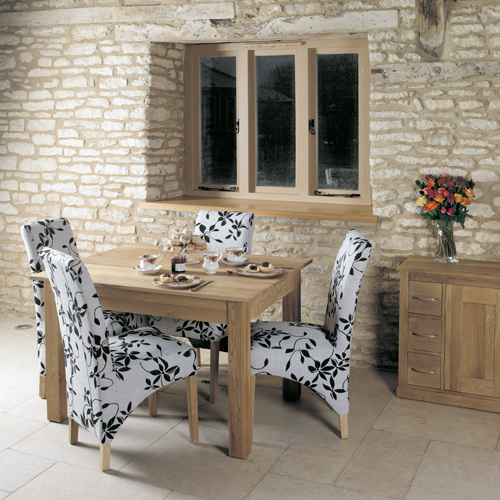 Mobel Oak Furniture 4 Seater Dining Table