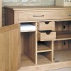 Mobel Oak Furniture Hidden Home Office Computer Desk- PRE ORDER