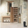 Mobel Oak Furniture Tall Shoe Cupboard