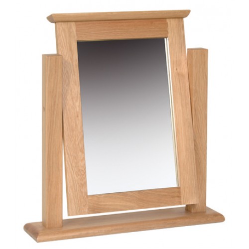 Devonshire New Oak Furniture Dressing Table Mirror