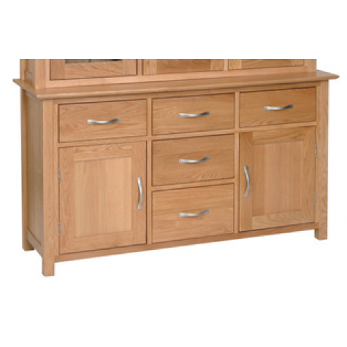 Devonshire New Oak Furniture 4ft 6 Dresser Base