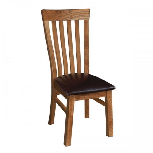 Devonshire Rustic Oak Furniture Toulouse Dining Chair