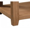 Somerset Rustic Oak Furniture Large Coffee Table