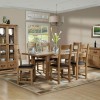 Somerset Rustic Oak Furniture Small Extending Dining Table - PRE ORDER