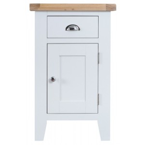 Tenby White Painted Furniture Small Cupboard 