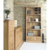 Mobel Oak Furniture Large 3 Drawer Bookcase - PRE ORDER