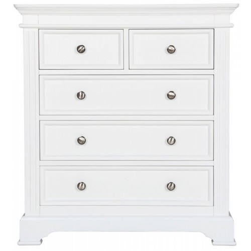 Windsor Elegance French Painted Furniture 2 Over 3 Chest of Drawers