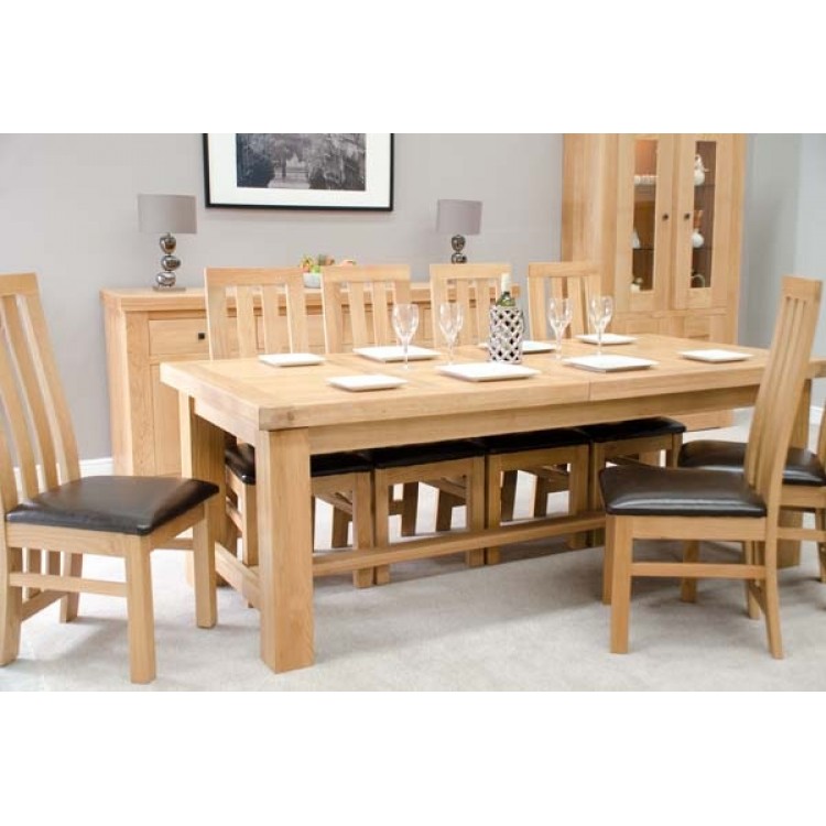 14 Seater Grand Extending Dining Table, Grand Dining Room Table And Chairs